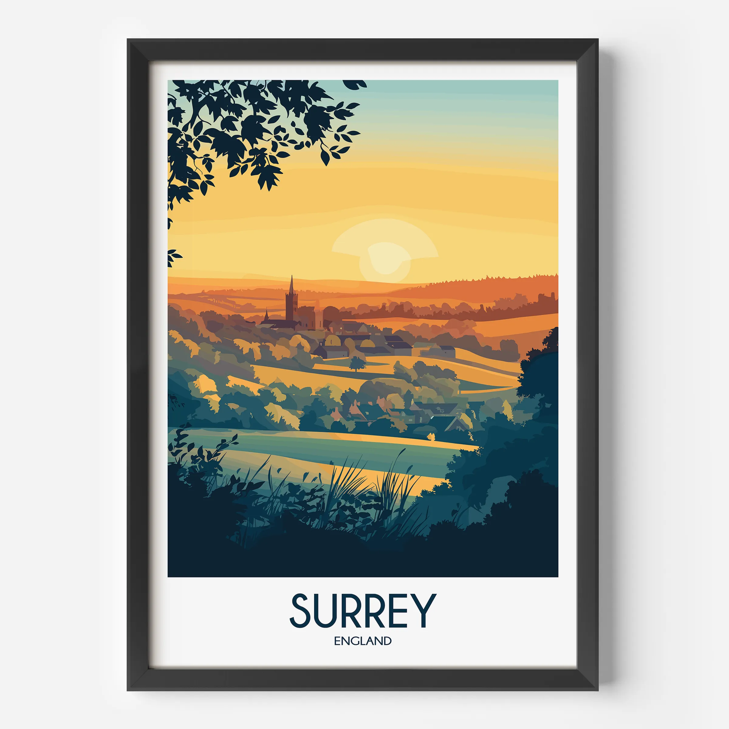 Surrey Minimalist Wall Art