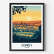 Surrey Minimalist Wall Art