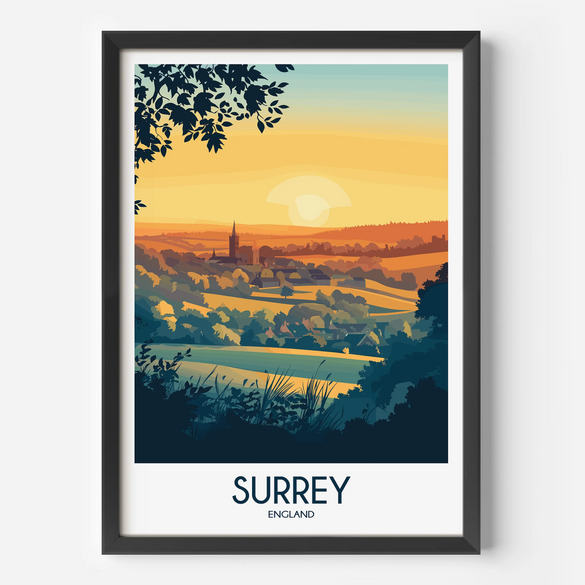 Surrey Minimalist Wall Art