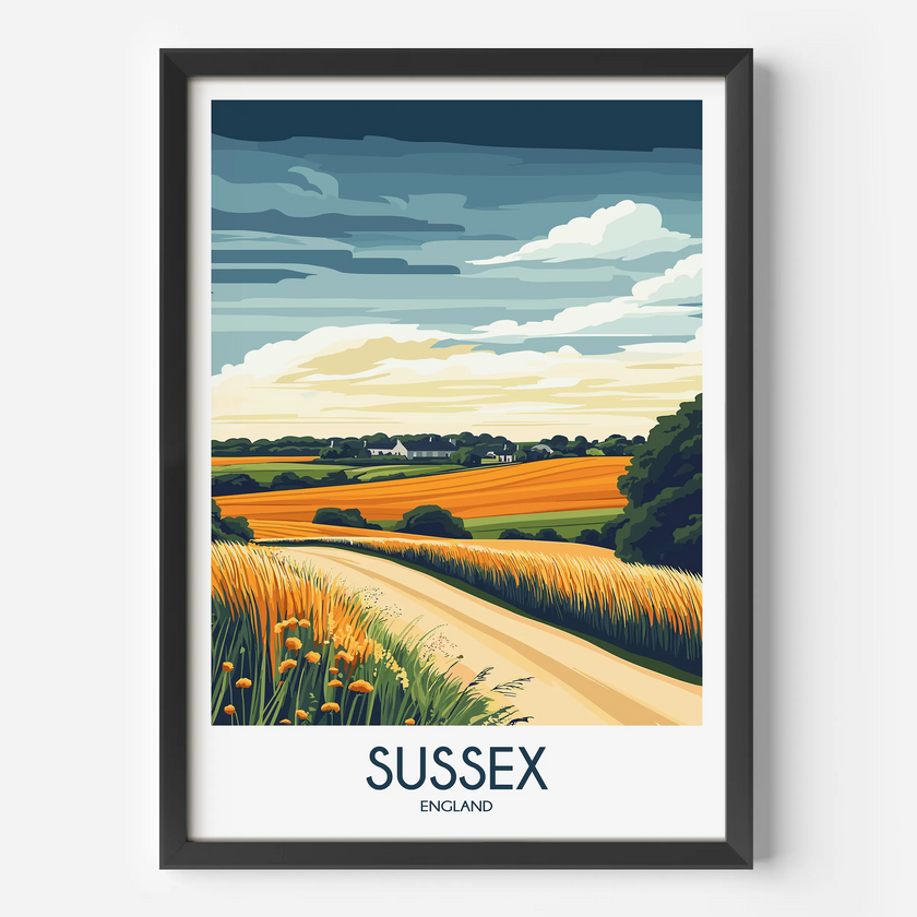 Sussex Destination Art Gift