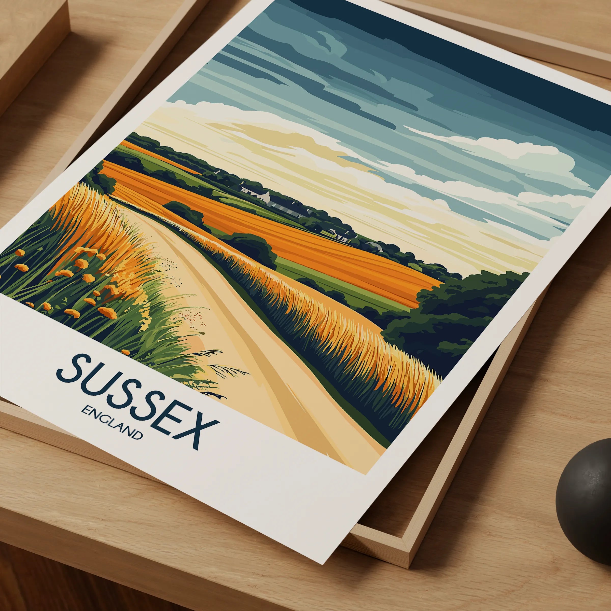 Sussex Minimalist Wall Art