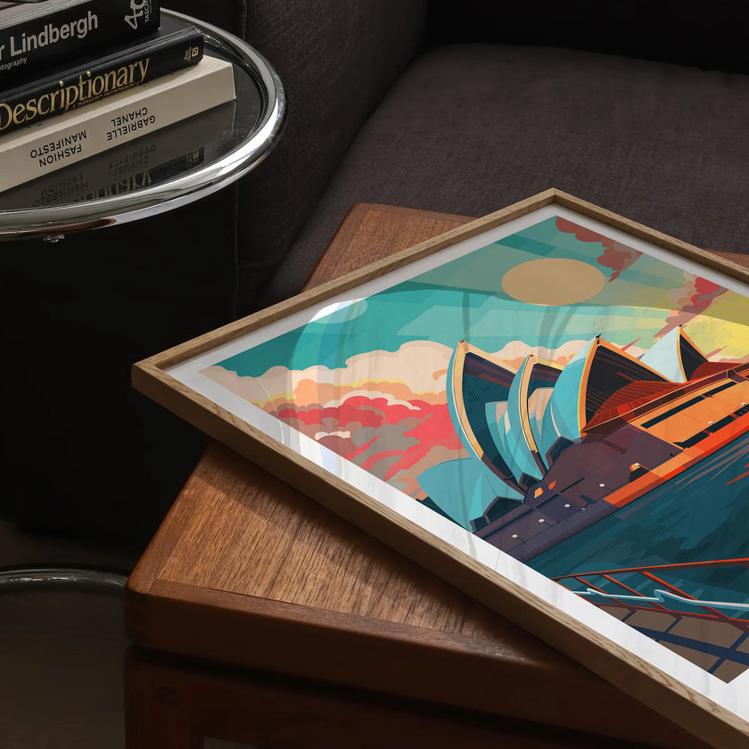 Sydney Modern Travel Poster