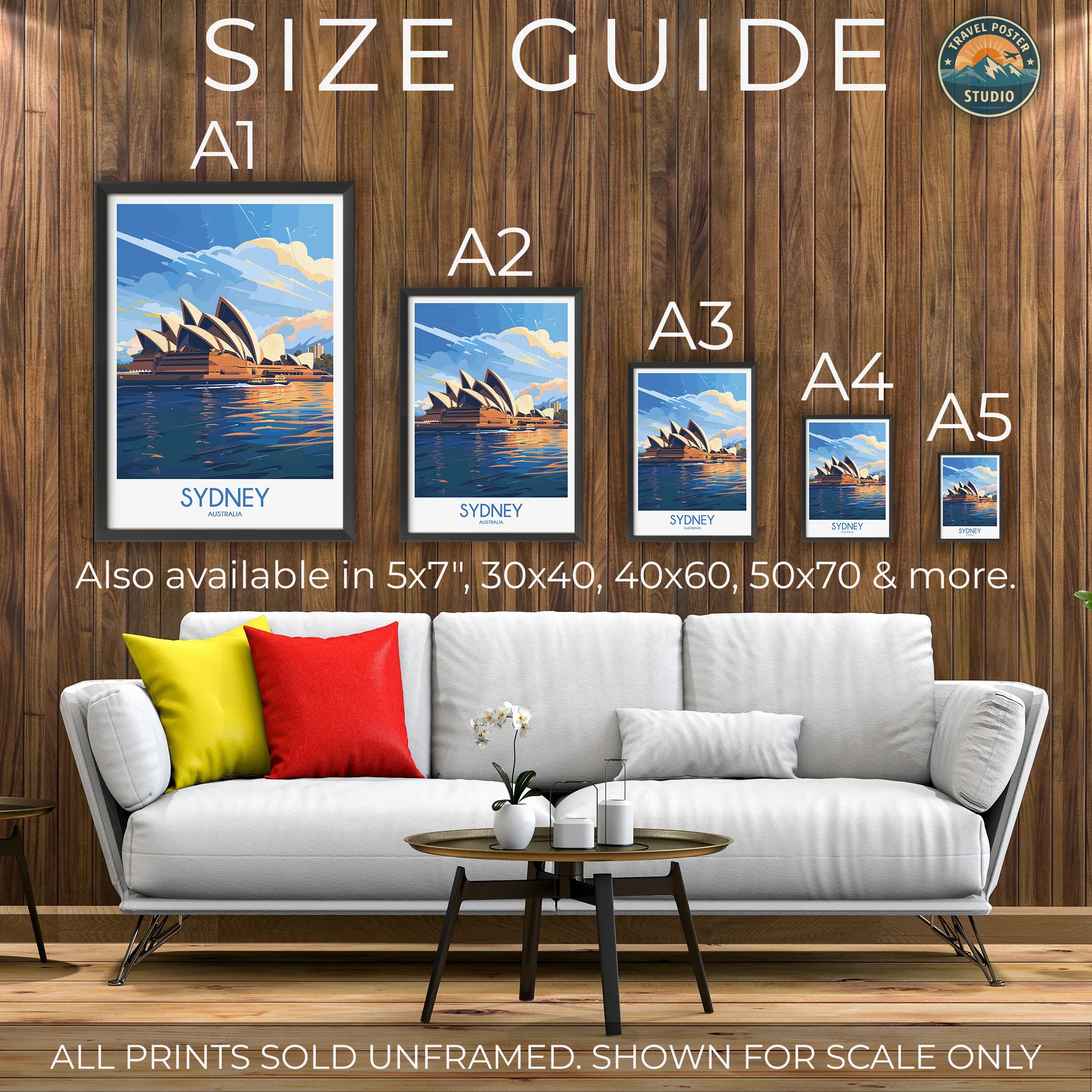 Sydney Modern Travel Poster