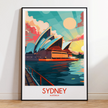 Sydney Souvenir Poster Print