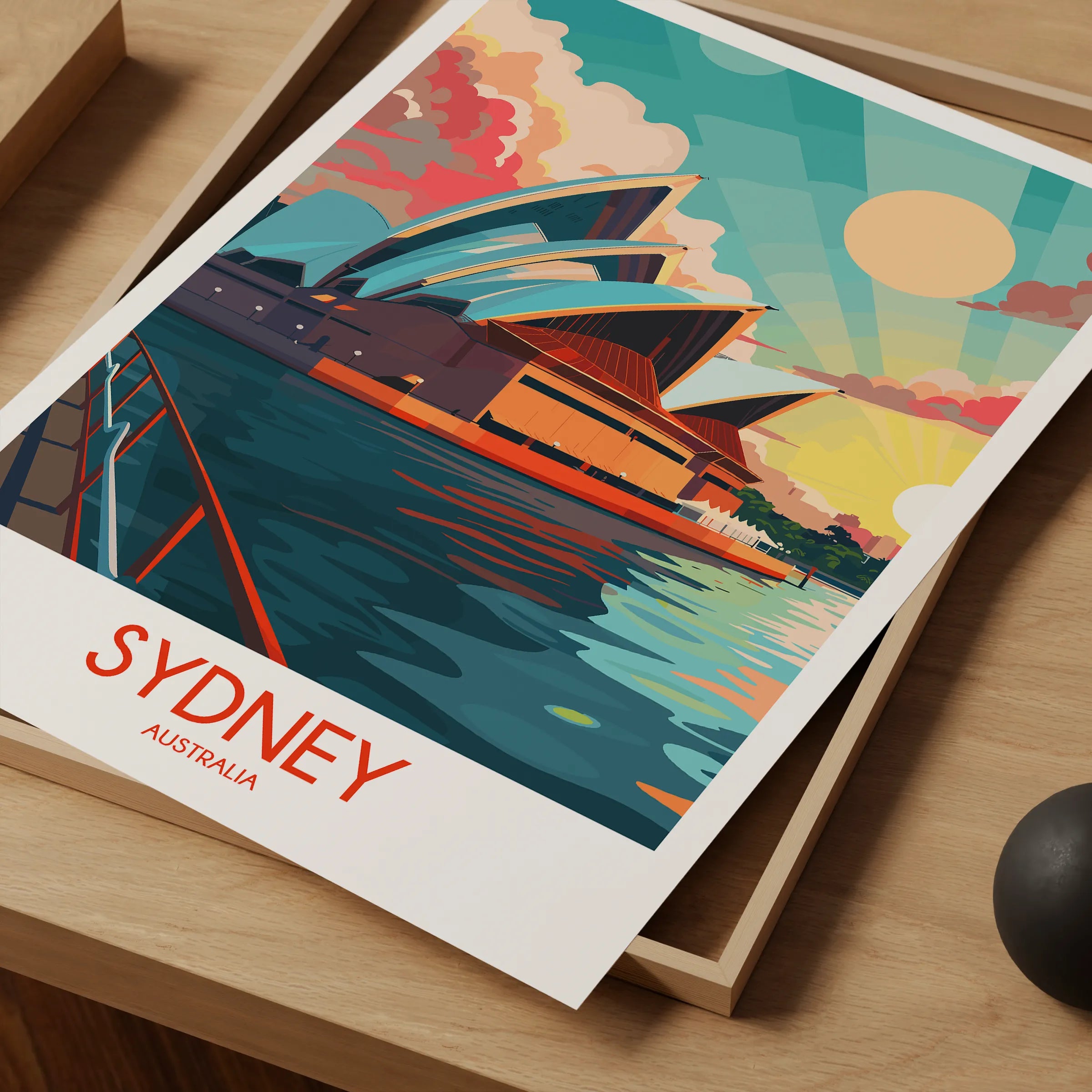 Sydney Vintage Style Print