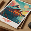 Sydney Vintage Style Print