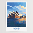 Sydney Vintage Style Print