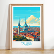 Tallinn Destination Art Gift