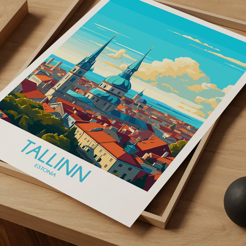 Tallinn Minimalist Wall Art