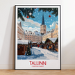 Tallinn Minimalist Wall Art