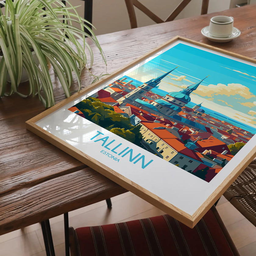 Tallinn Scenic Landscape Art