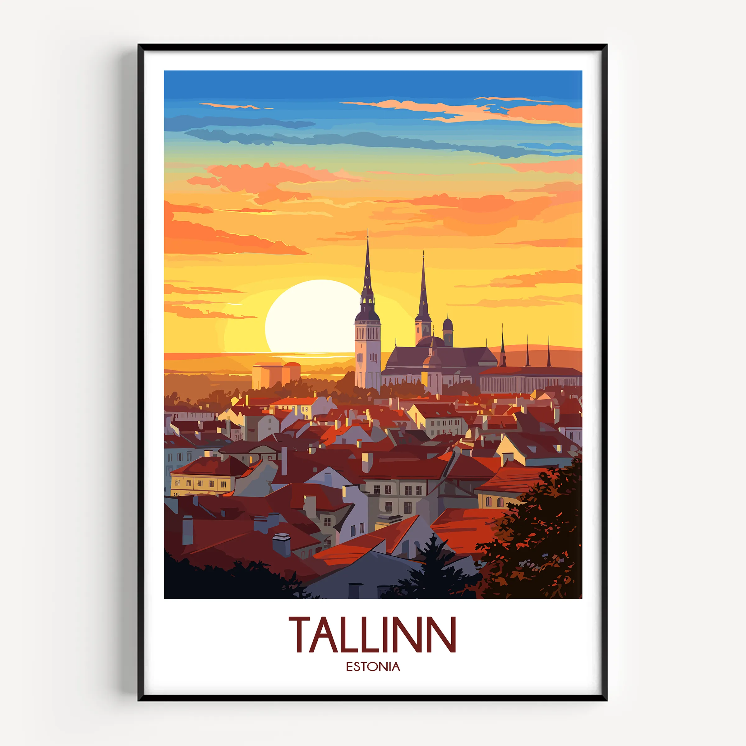 Tallinn Travel Memory Gift