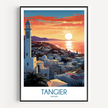 Tangier Destination Art Gift