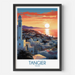 Tangier Modern Travel Poster