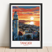 Tangier Retro Travel Illustration