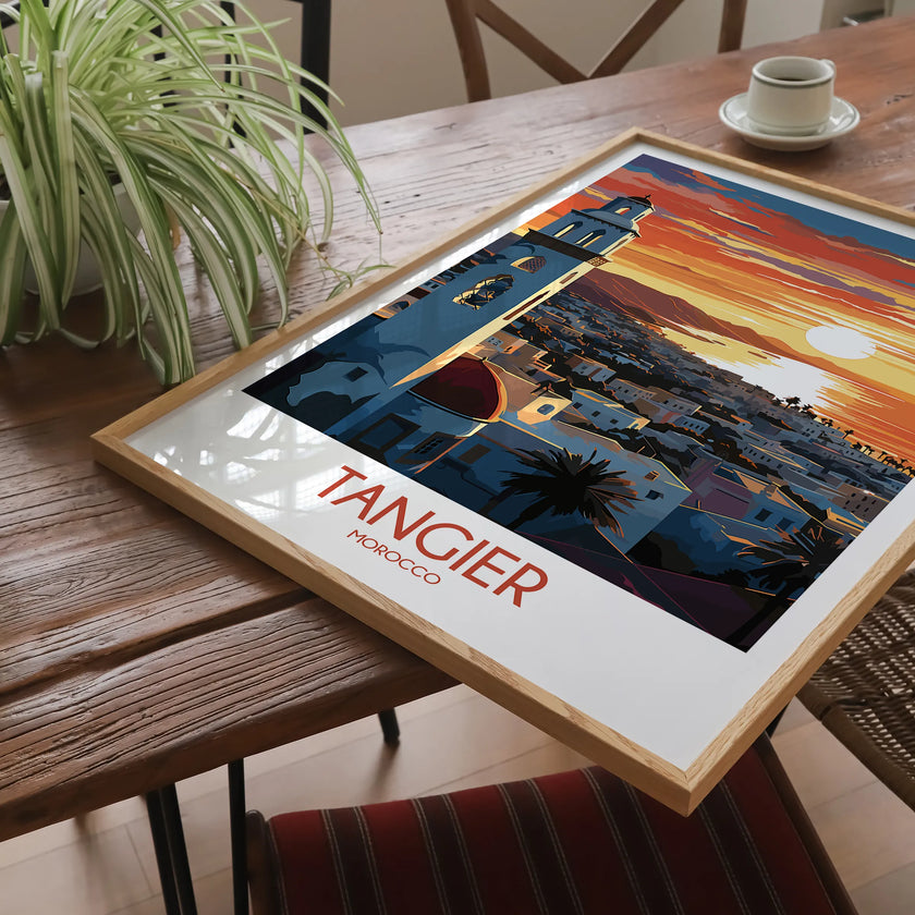 Tangier Scenic Landscape Art