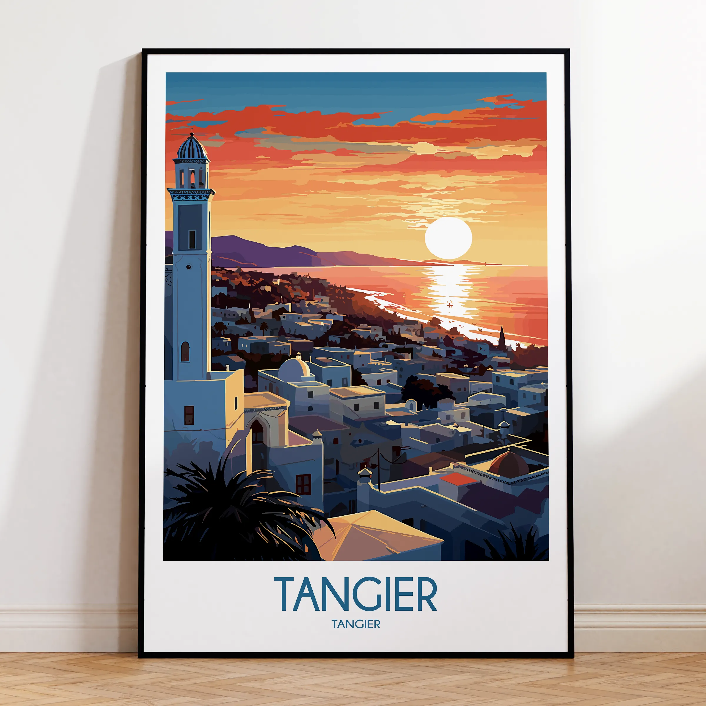 Tangier Scenic Landscape Art