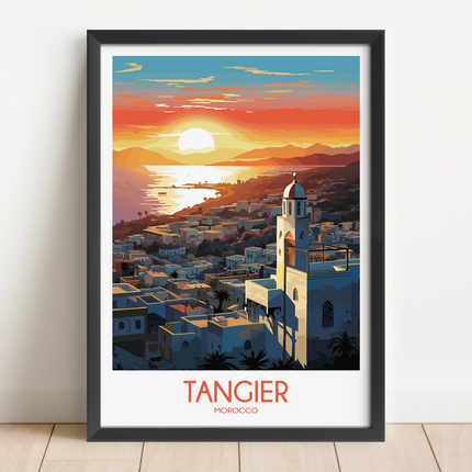 Tangier Vintage Style Print