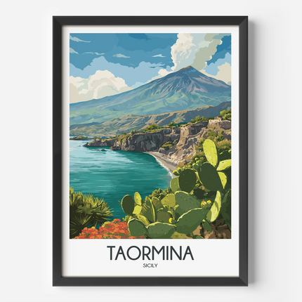 Taormina Destination Art Gift