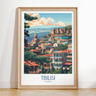 Tbilisi Souvenir Poster Print