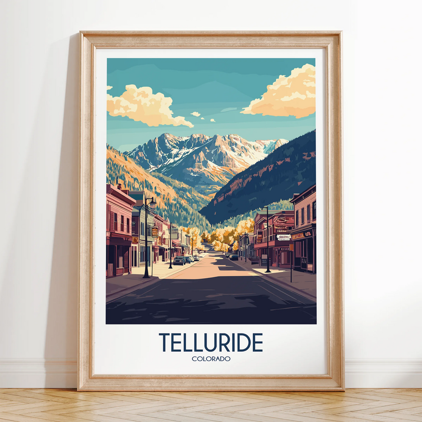 Telluride Destination Art Gift