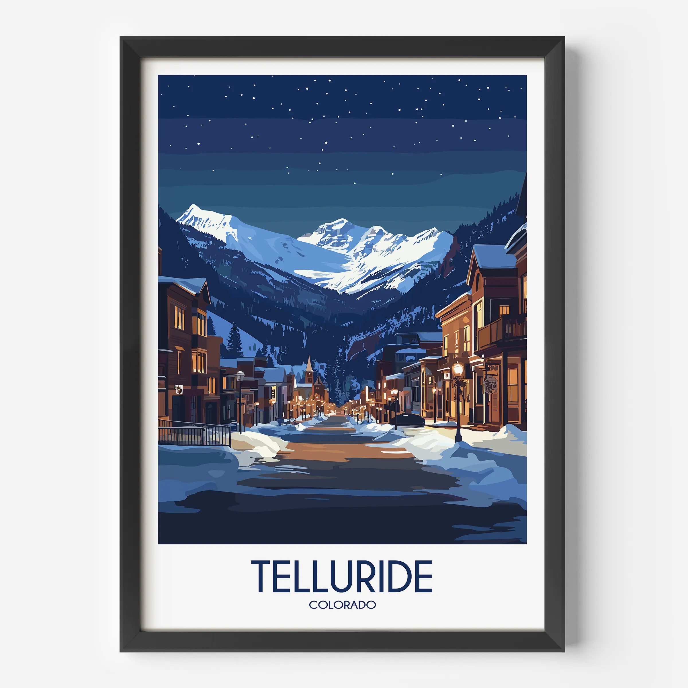 Telluride Destination Art Gift