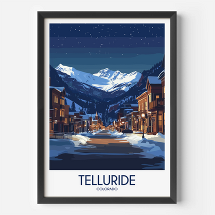 Telluride Destination Art Gift