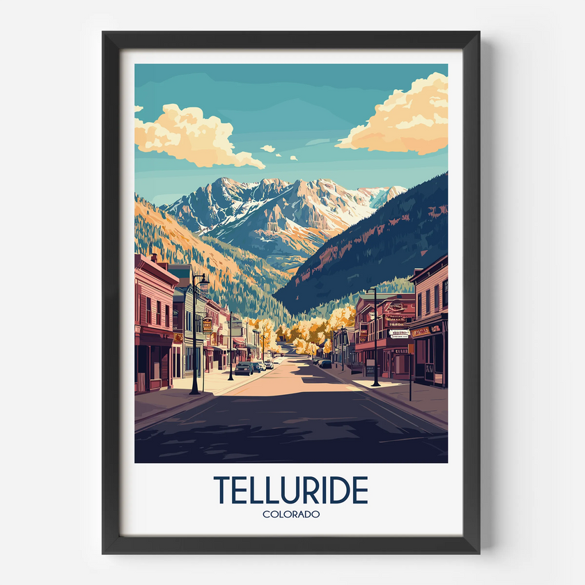 Telluride Minimalist Wall Art