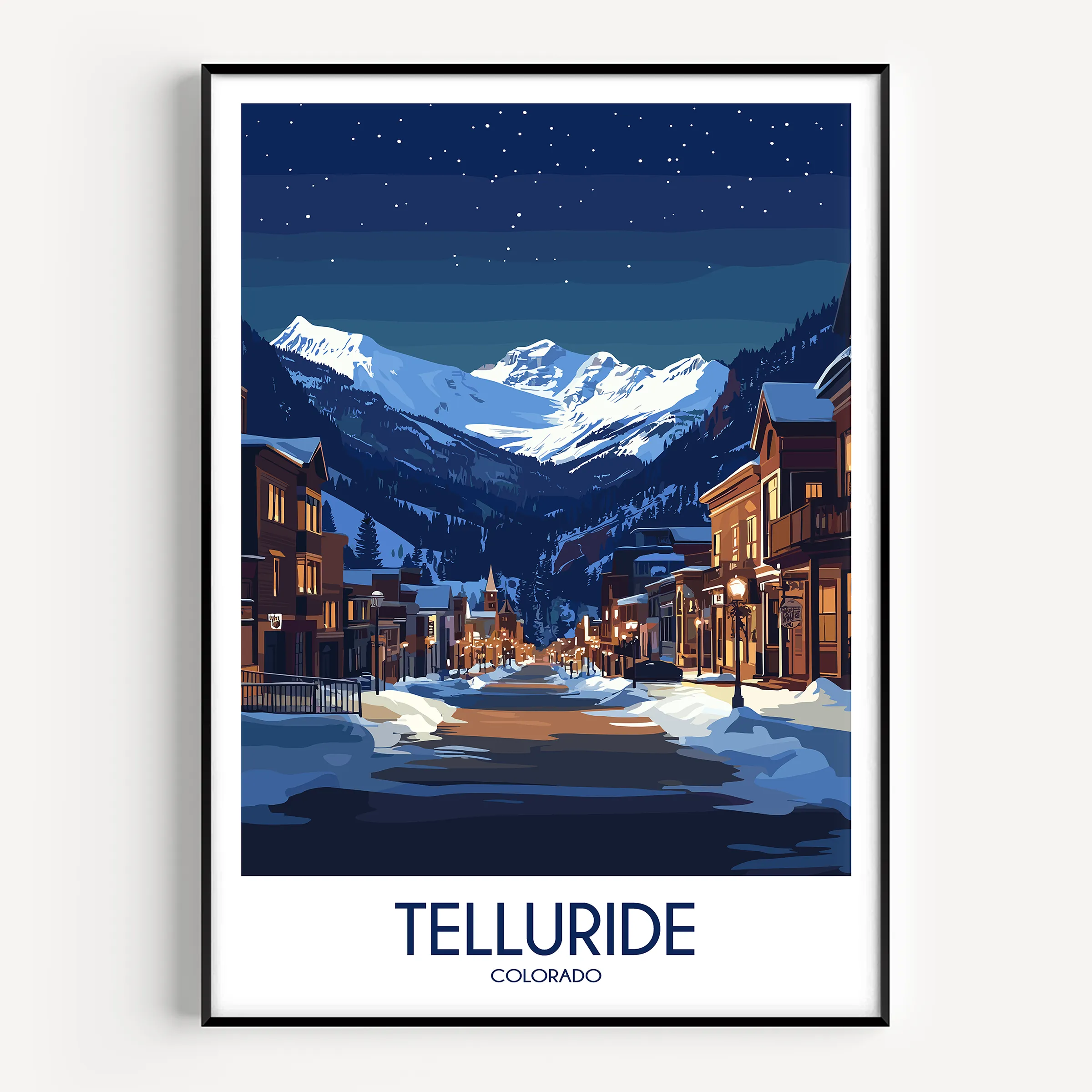 Telluride Scenic Landscape Art