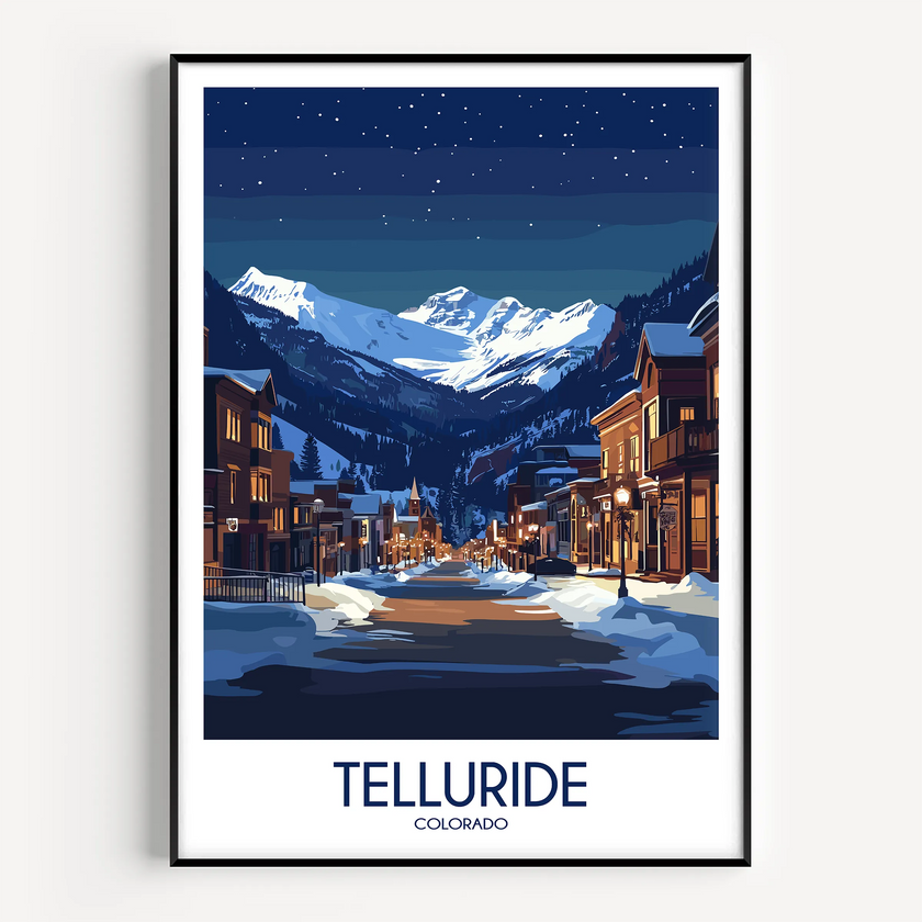 Telluride Scenic Landscape Art