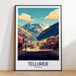 Telluride Souvenir Poster Print