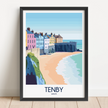 Tenby Destination Art Gift