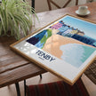 Tenby Modern Travel Poster