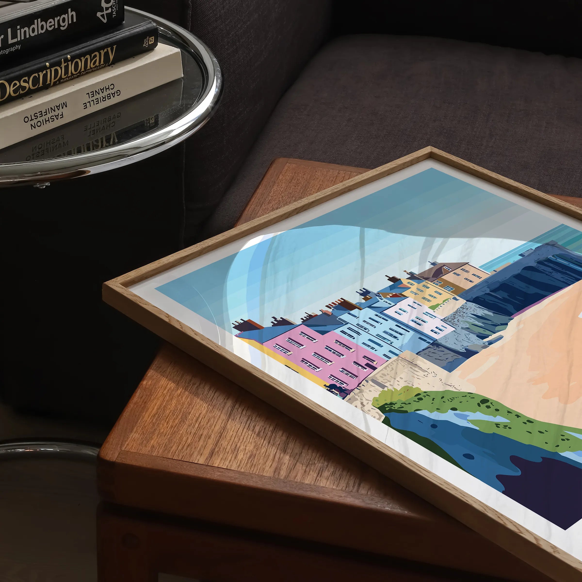 Tenby Vintage Style Print