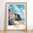 Tenby Vintage Style Print