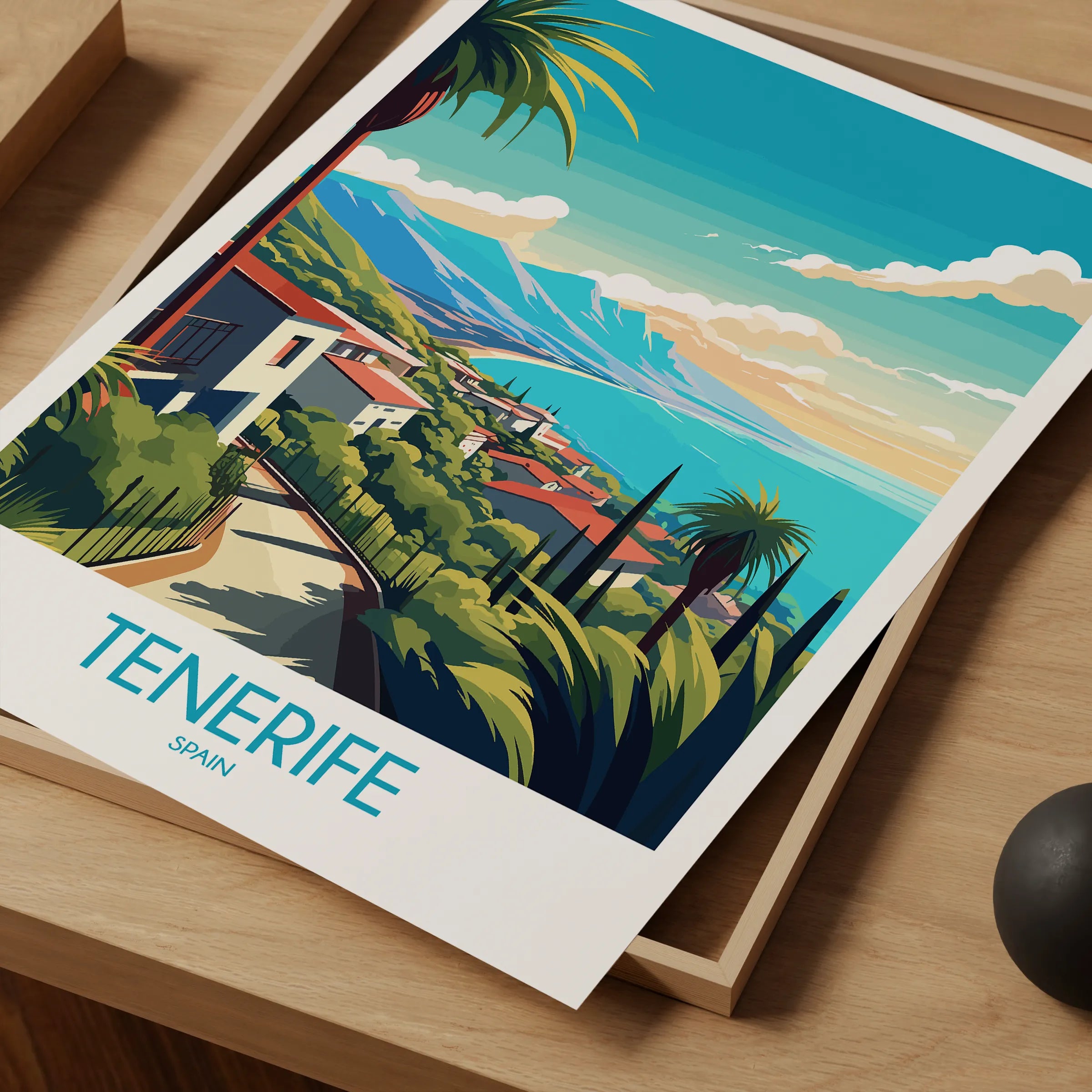 Tenerife Scenic Landscape Art