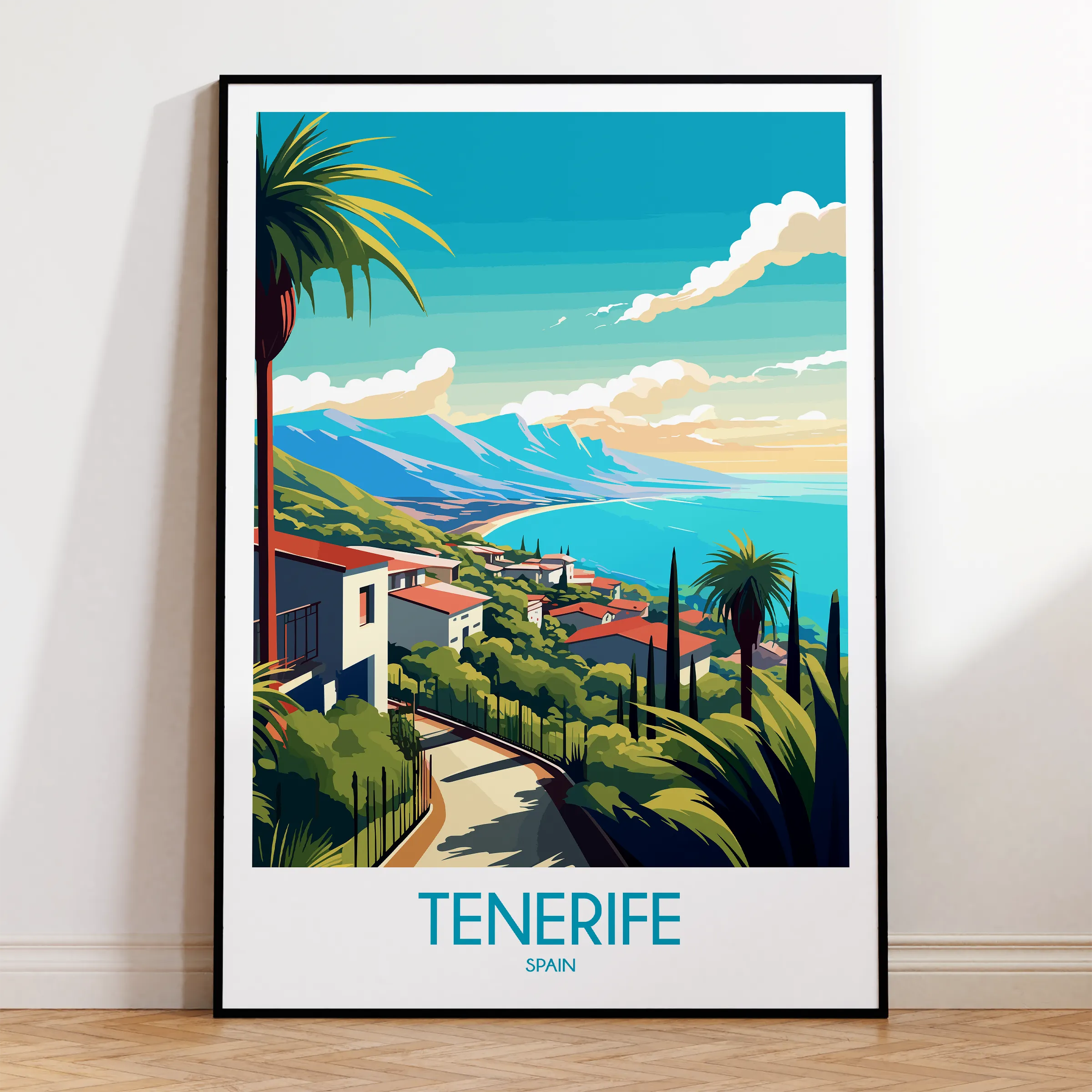Tenerife Souvenir Poster Print