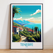 Tenerife Souvenir Poster Print