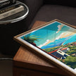 Tenerife Vintage Style Print