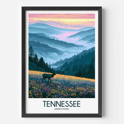 Tennessee Souvenir Poster Print