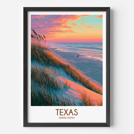 Texas Destination Art Gift