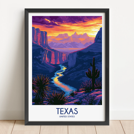 Texas Travel Memory Gift