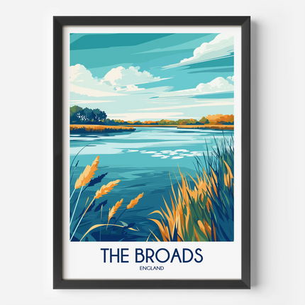 The Broads Destination Art Gift
