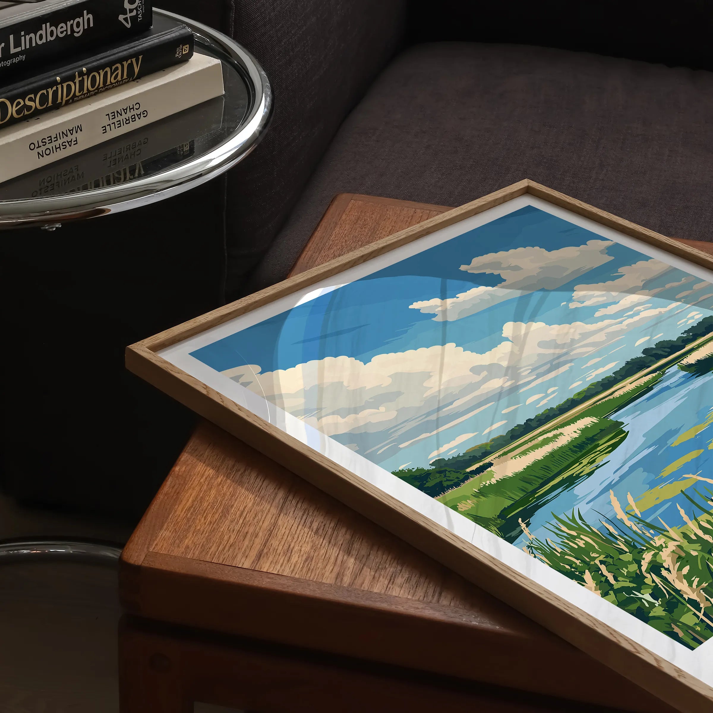 The Broads Souvenir Poster Print