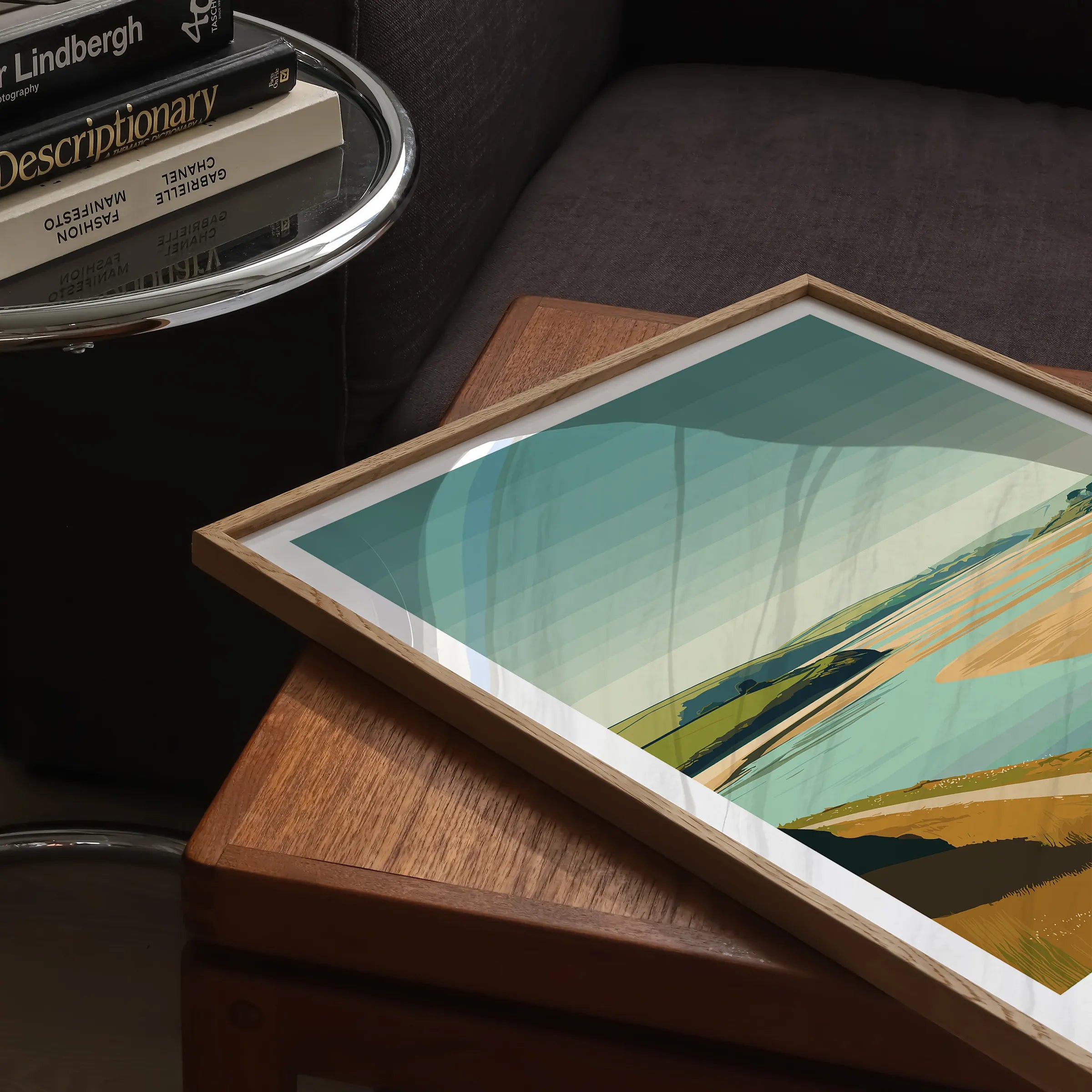 The Camel Trail Vintage Style Print