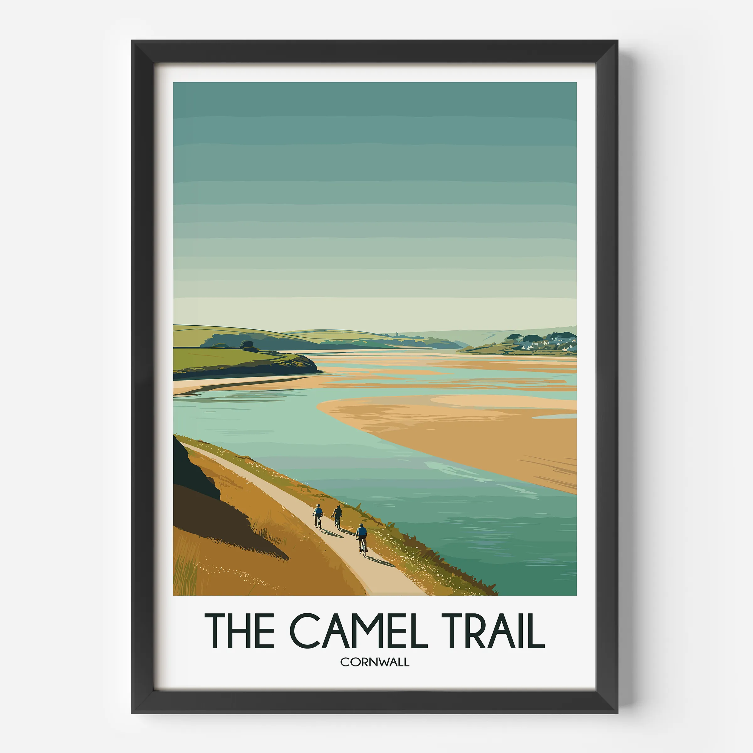 The Camel Trail Vintage Style Print