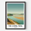 The Camel Trail Vintage Style Print