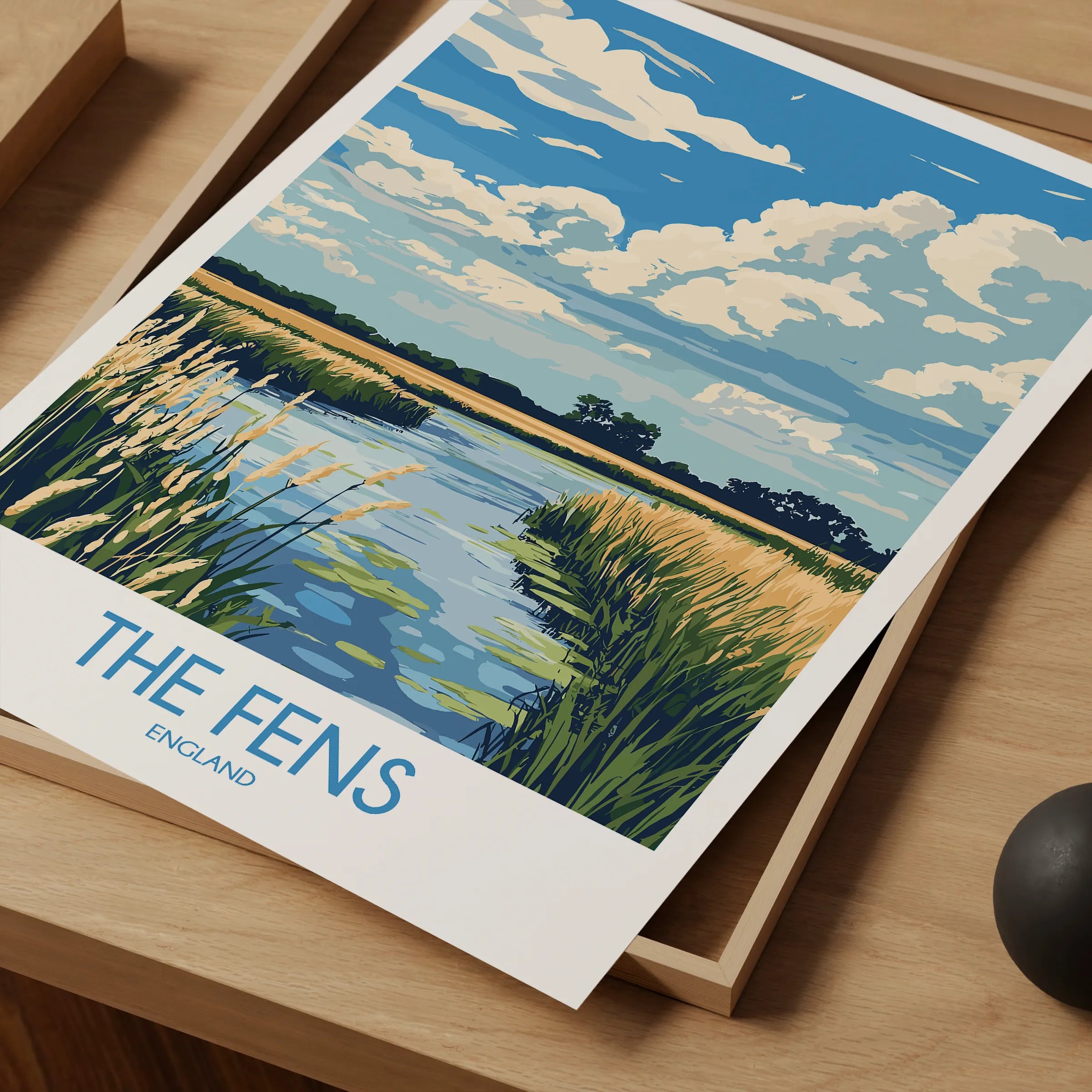 The Fens Destination Art Gift