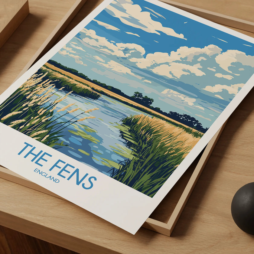 The Fens Destination Art Gift