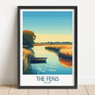The Fens Destination Art Gift